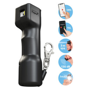 Plegium Smart Pepper Spray for sale at Mindful Defense Self-Defense