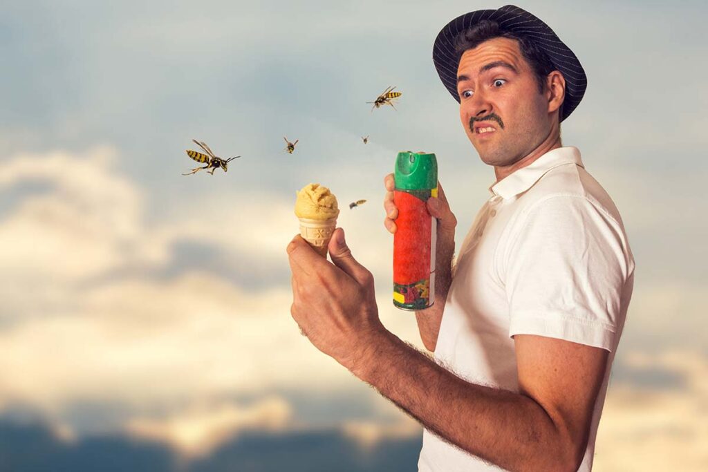 Wasp Spray for Self-Defense